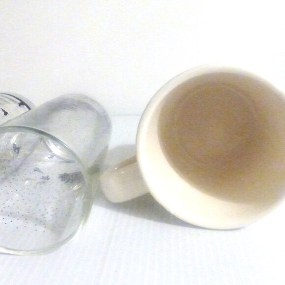 HUNTING CAMP LOT Anti-Slip DEER RUG 2 Deer DRINKING GLASSES 2 Deer COFFE MUGS - Picture 7 of 13